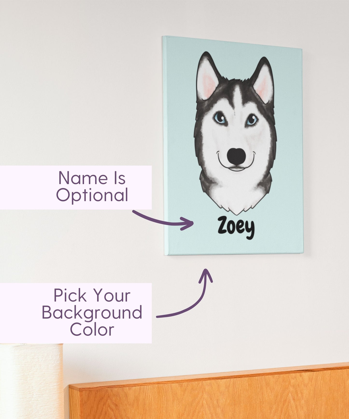Pet Portrait on Canvas