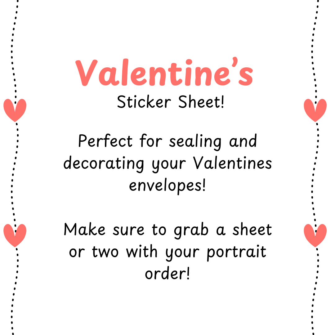 Valentine's Sticker Sheet
