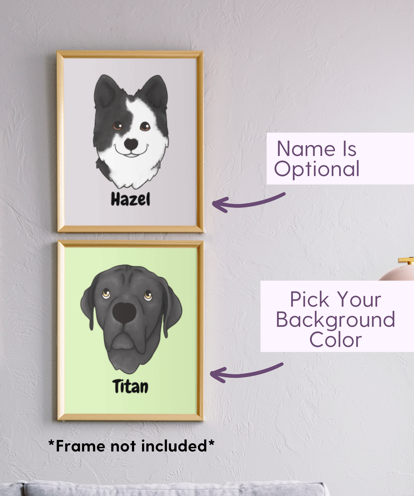 Pet Portrait on Poster