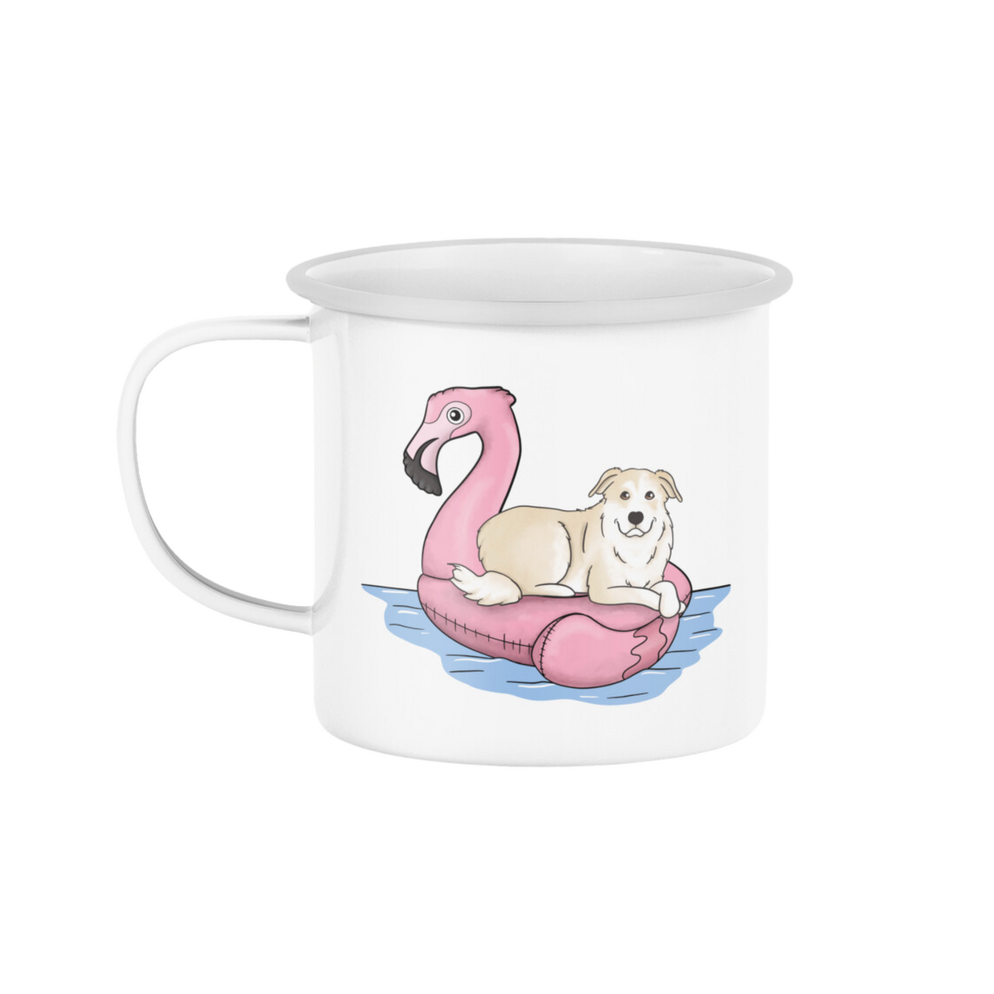 (Pre-Drawn) Enamel Mug