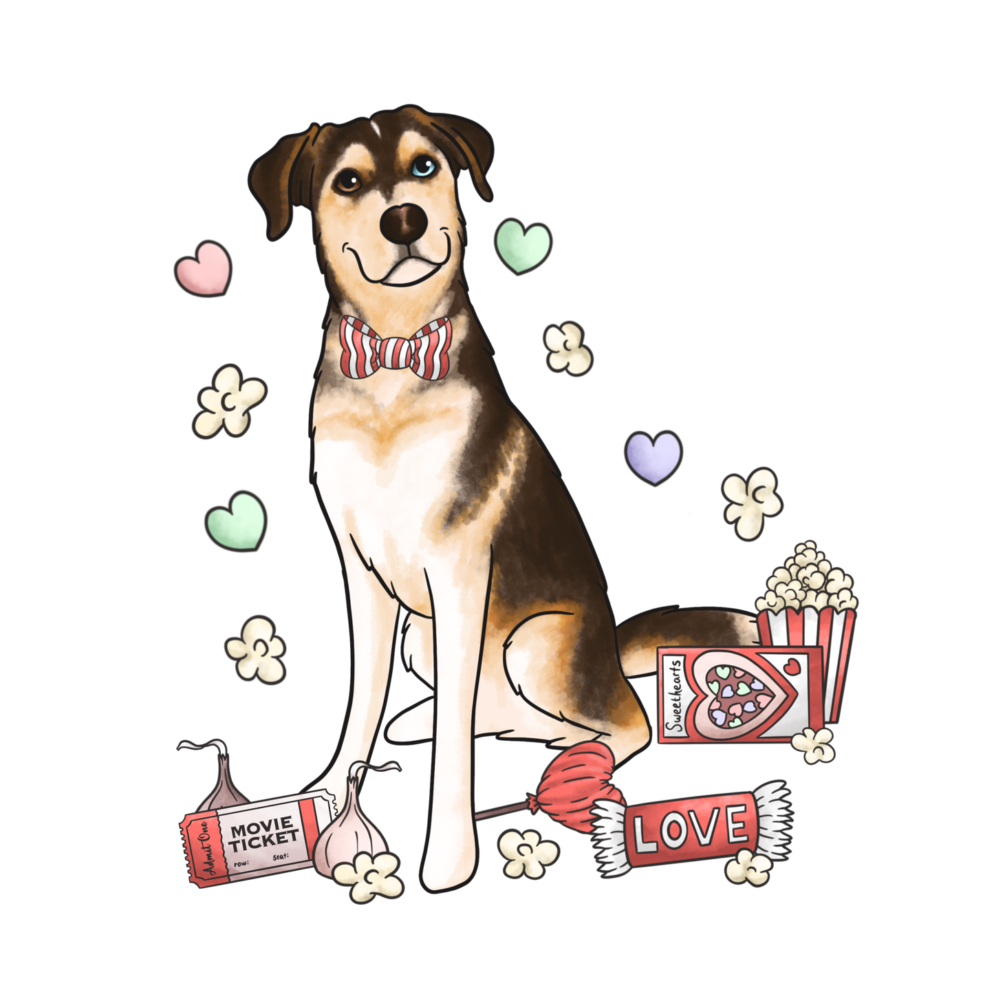 Custom Item + Two Stickers + Updated Portrait