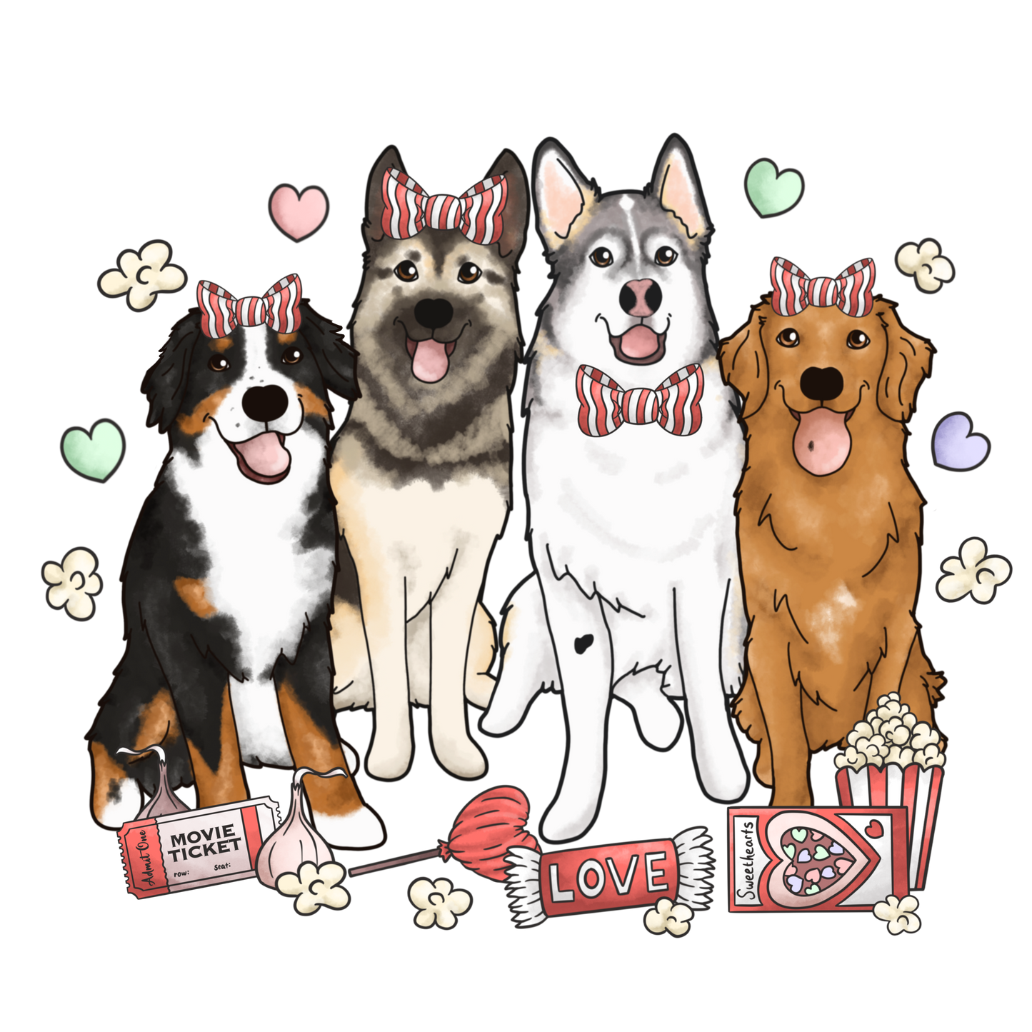 Ten Stickers + Updated Portrait