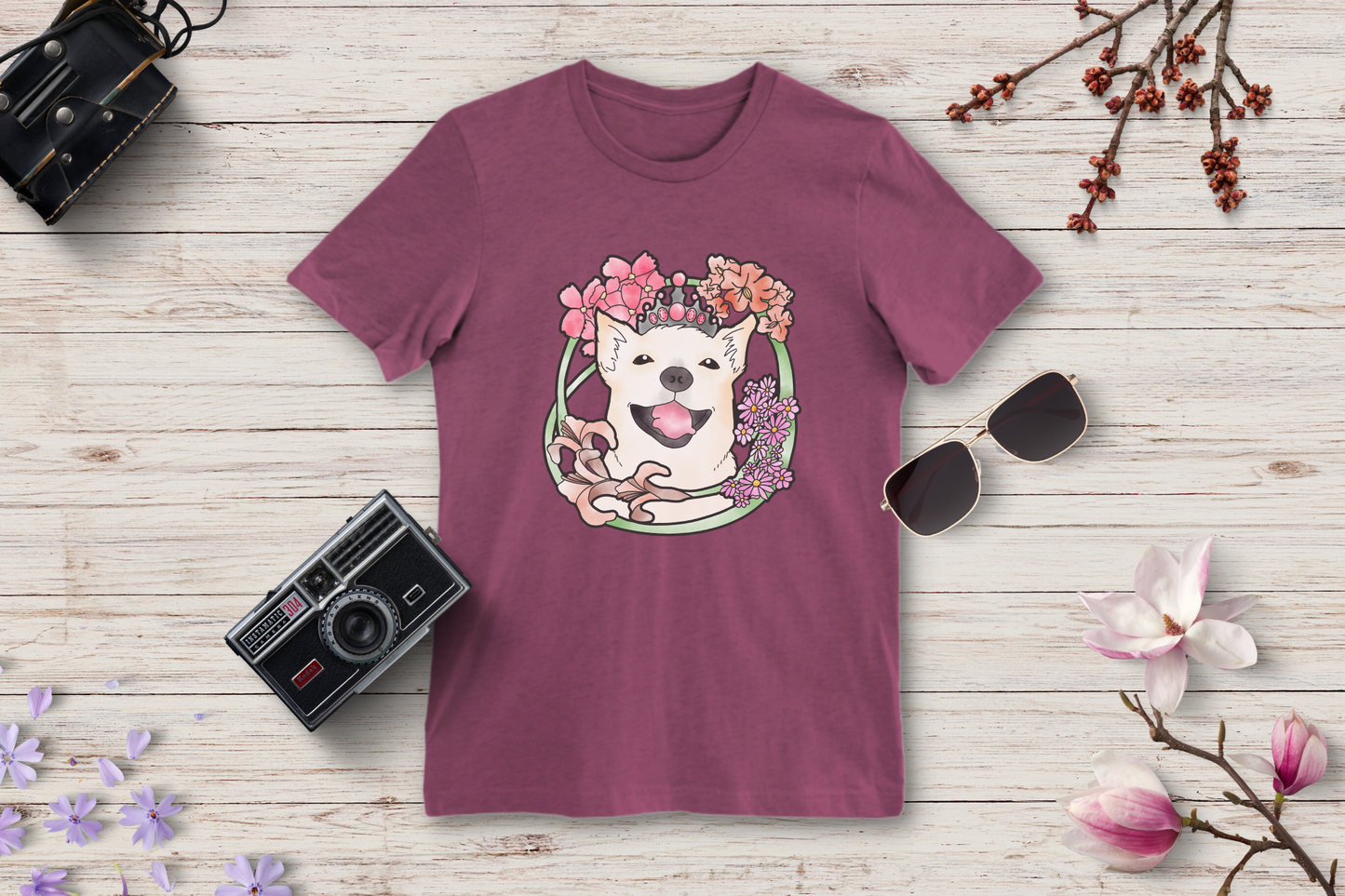 (Pre-Drawn Portrait) Tees, Front & Back