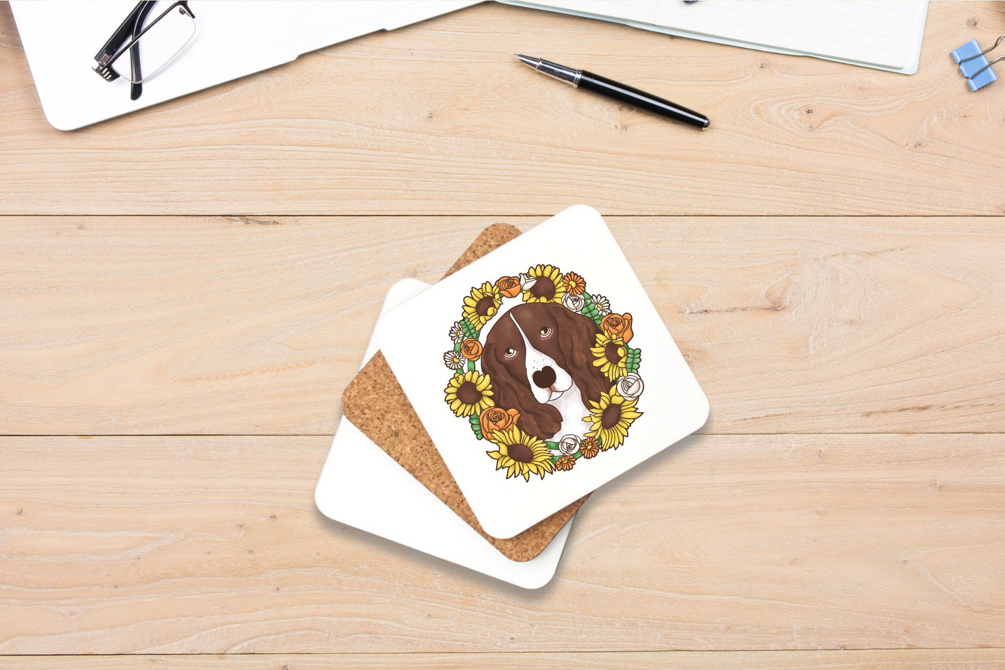 Portrait Coasters - (From Pre-Made Design)
