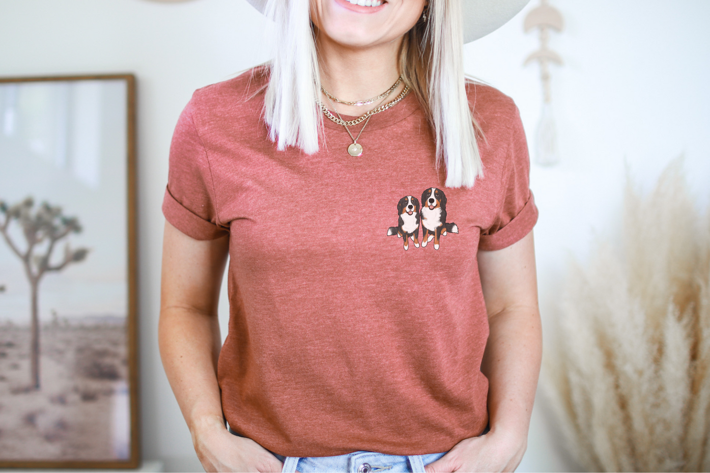 (Pre-Drawn Portrait) Tees, Front & Back