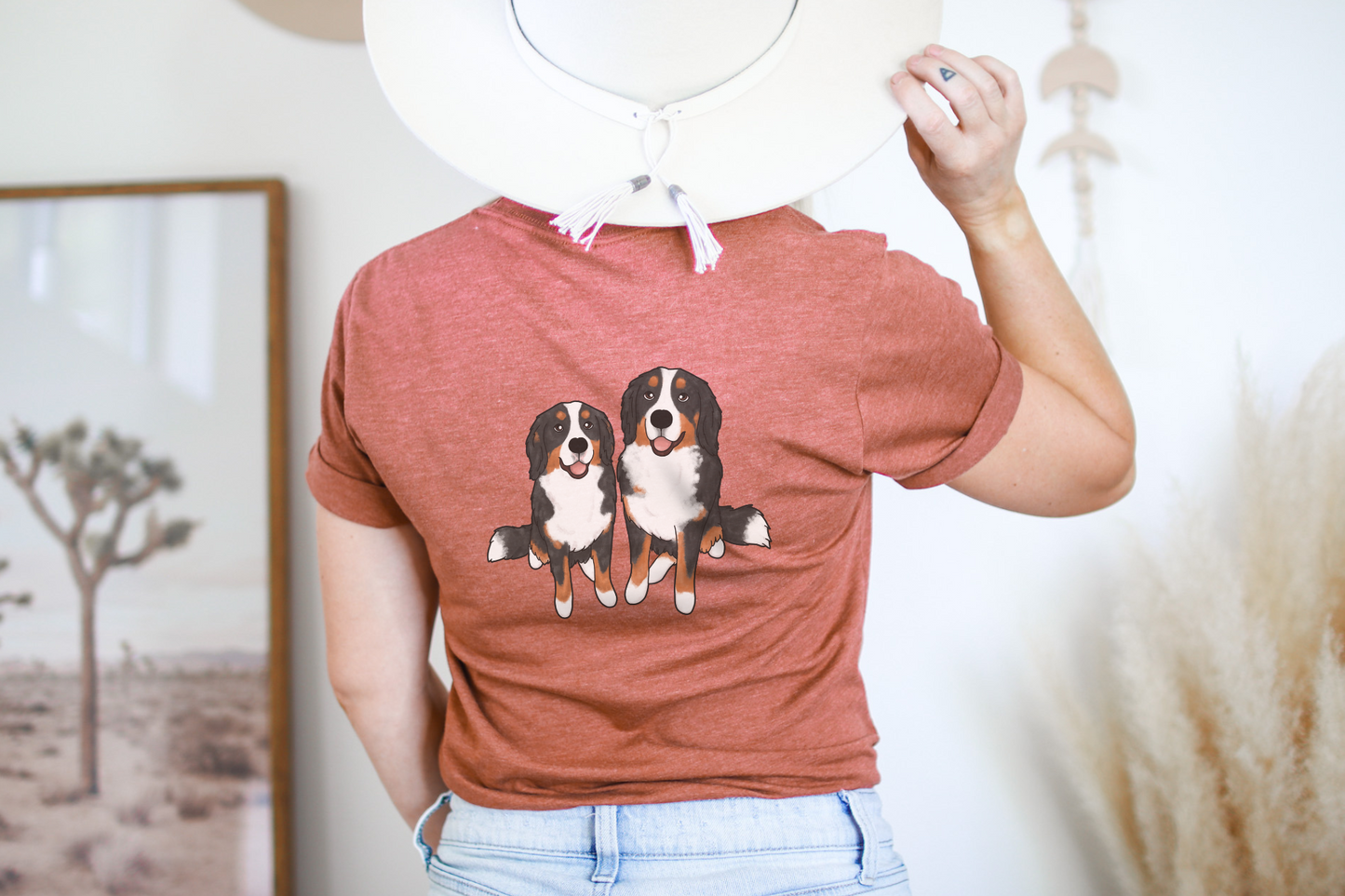 (Pre-Drawn Portrait) Tees, Front & Back