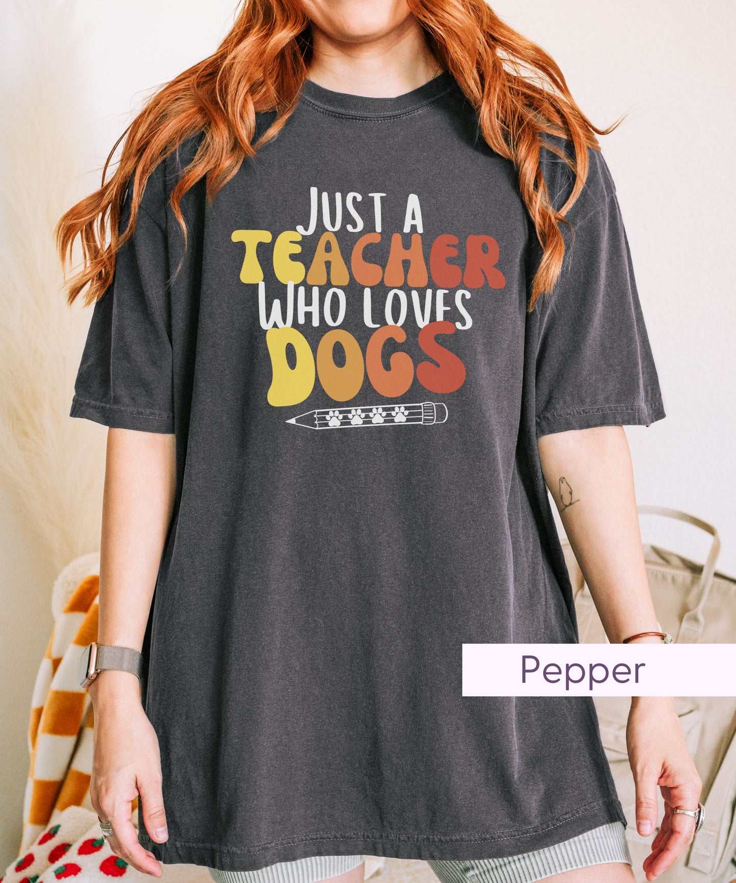 Teacher Who Loves Dogs Shirt