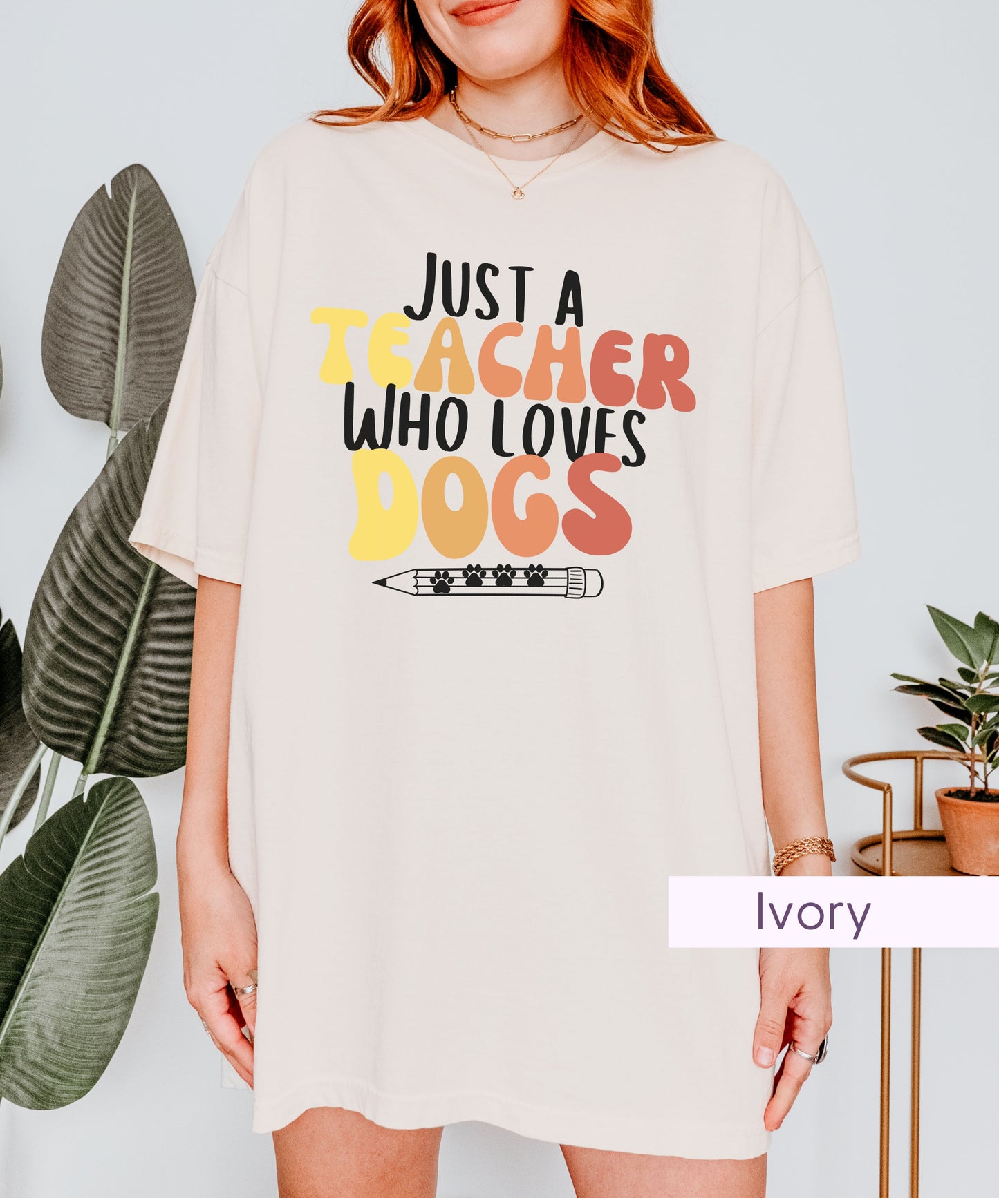 Teacher Who Loves Dogs Shirt