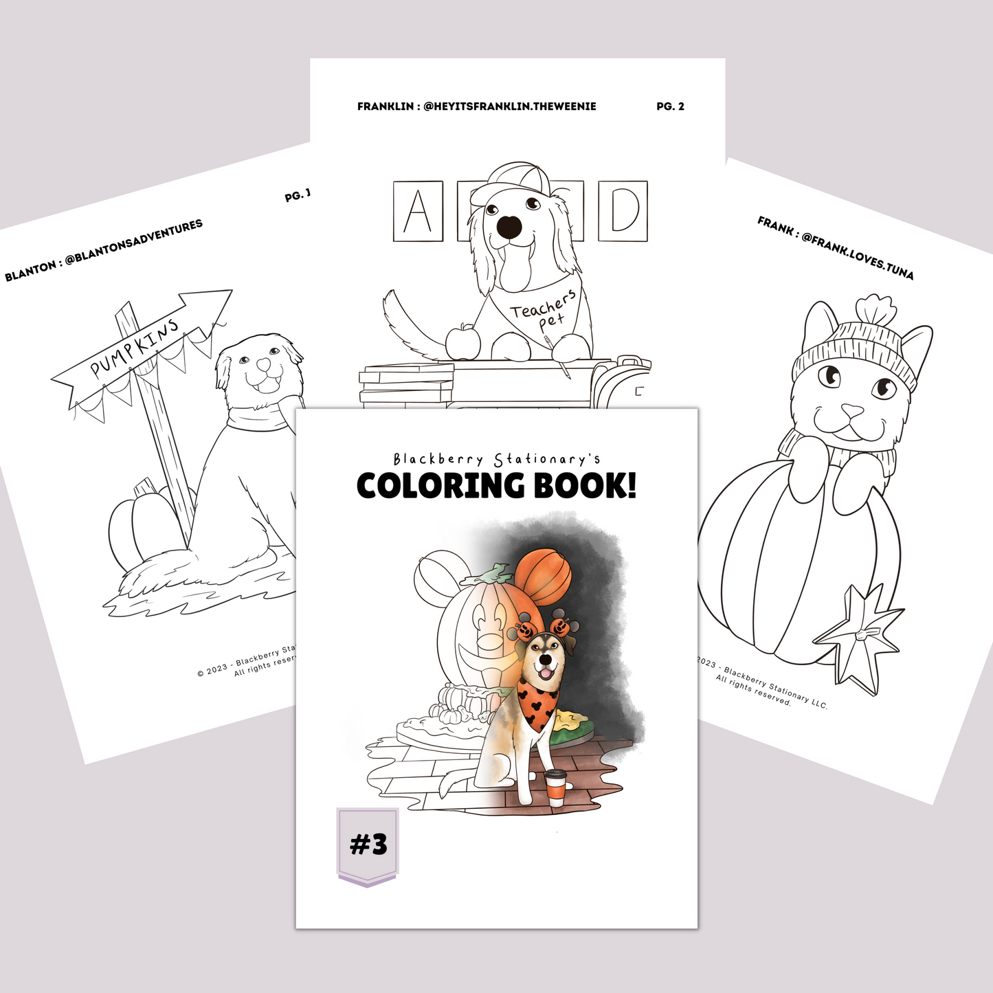 Printable Coloring Book Edition 3