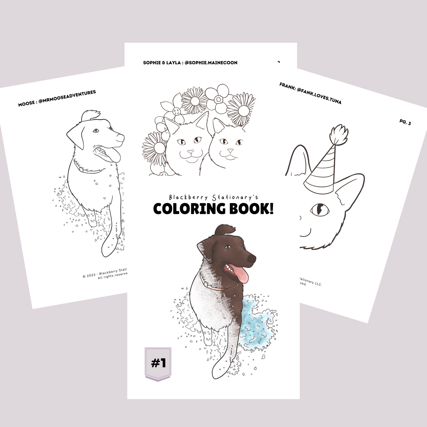 Printable Coloring Book Edition 1