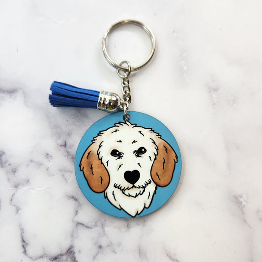 New Portrait Keychain