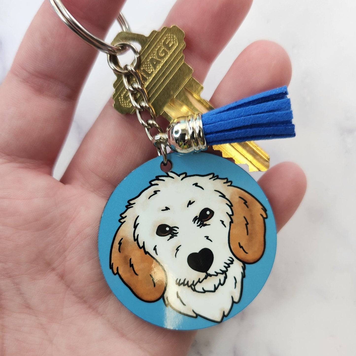 New Portrait Keychain