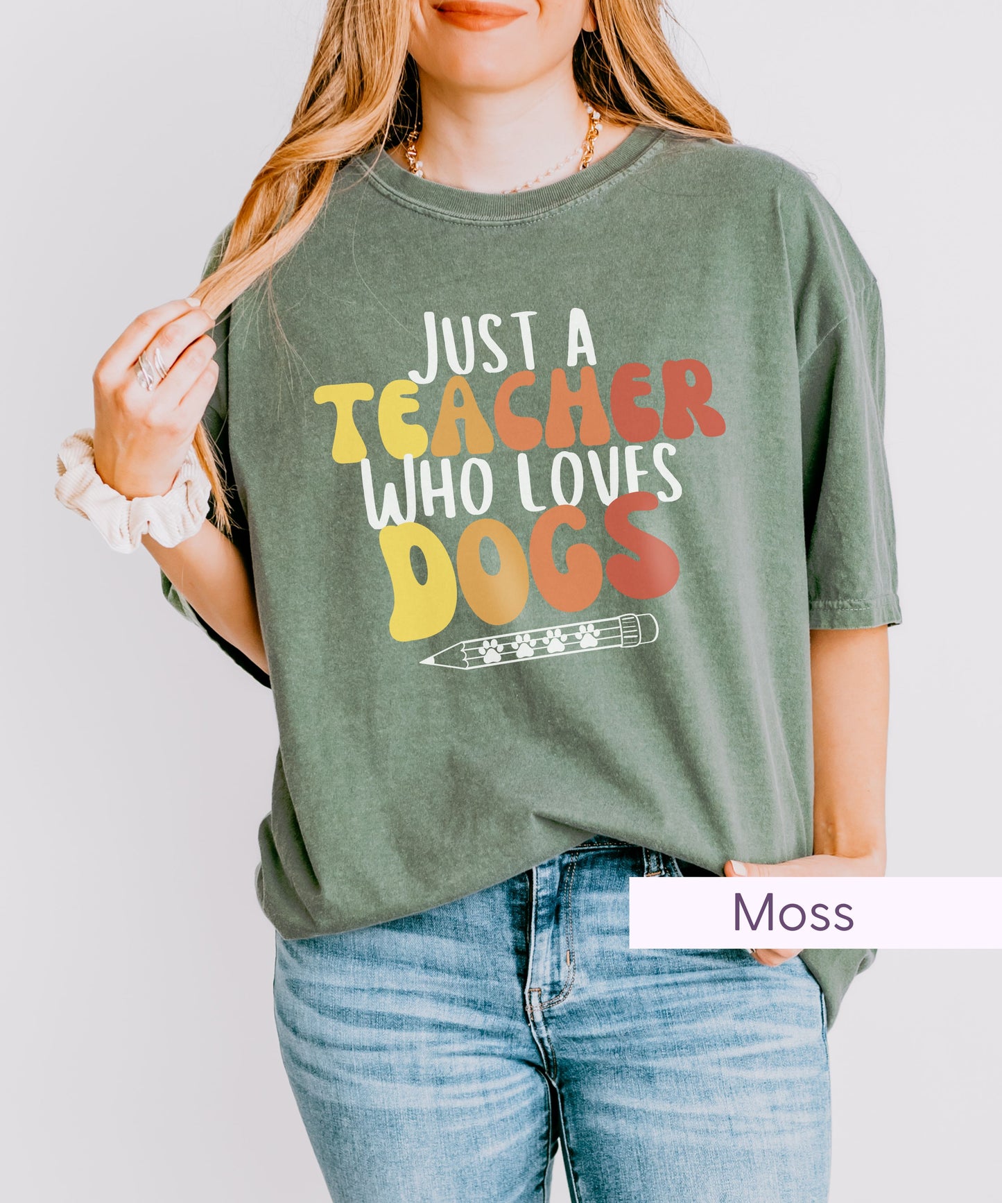 Teacher Who Loves Dogs Shirt