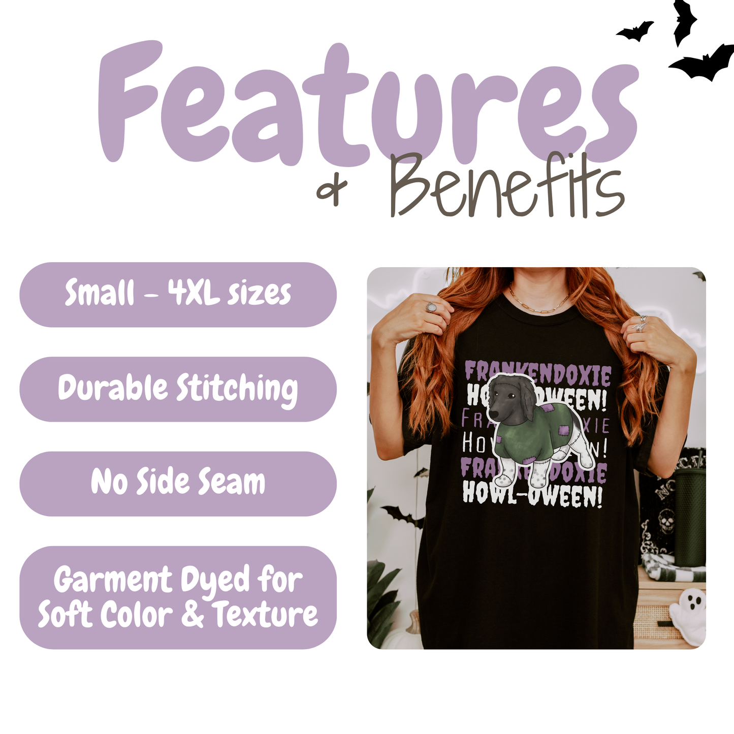 Cute Halloween Dachshund Frankenstein Shirt for Doxie Lovers