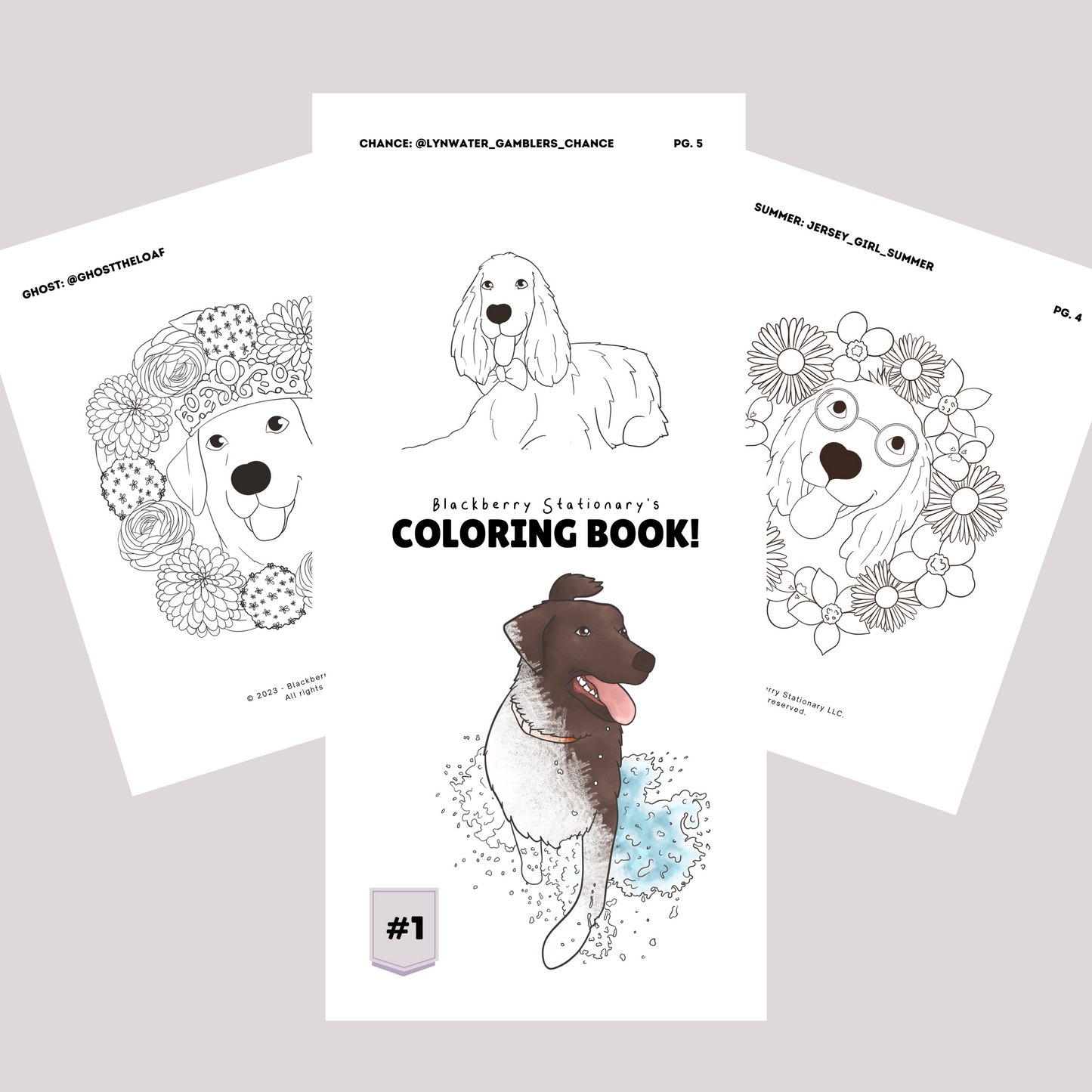 Printable Coloring Book Edition 1