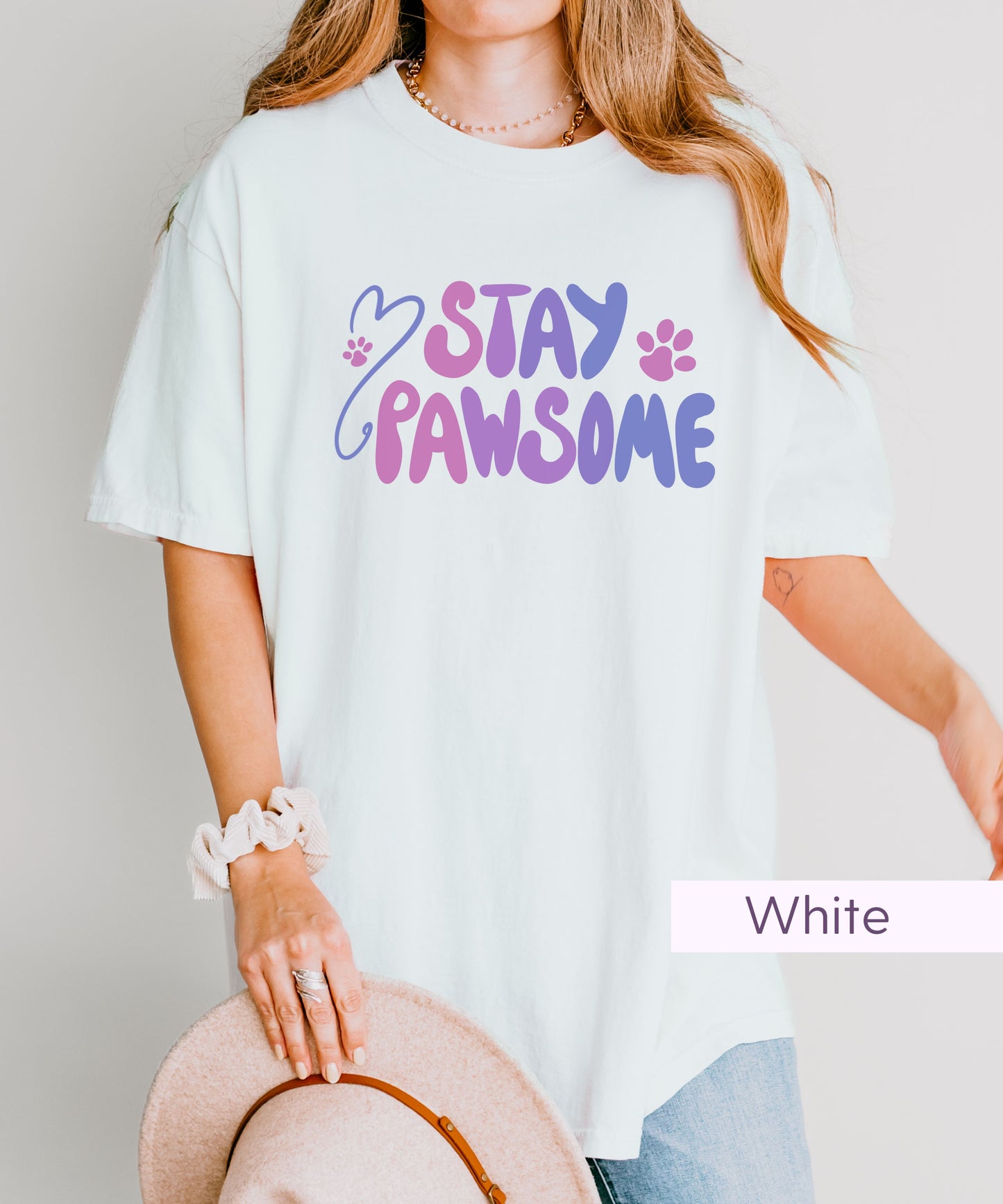 Stay Pawsome T-Shirt