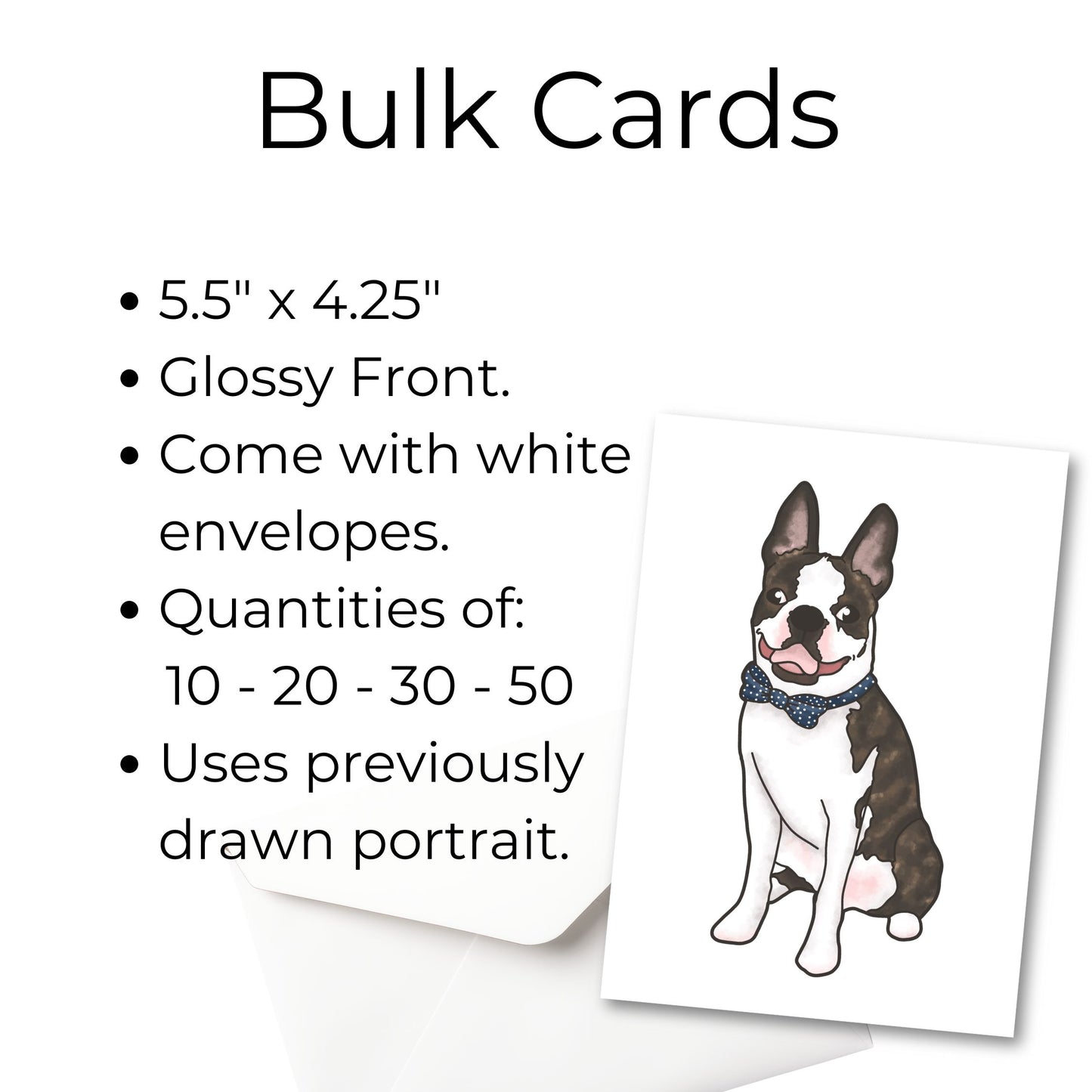 BULK - Greeting Cards (Pre-Made Design)