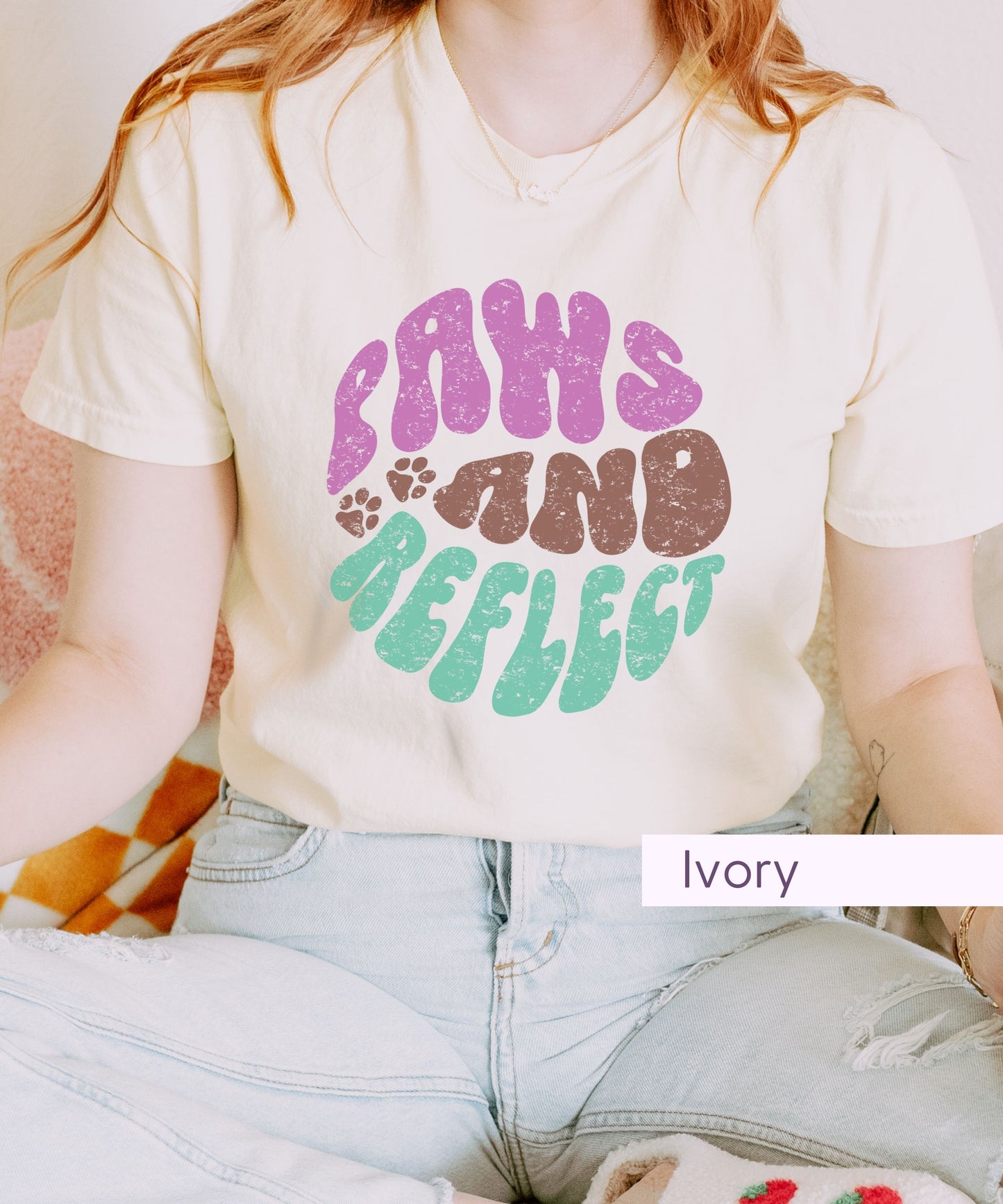 Paws and Reflect - Dog Mom Shirt