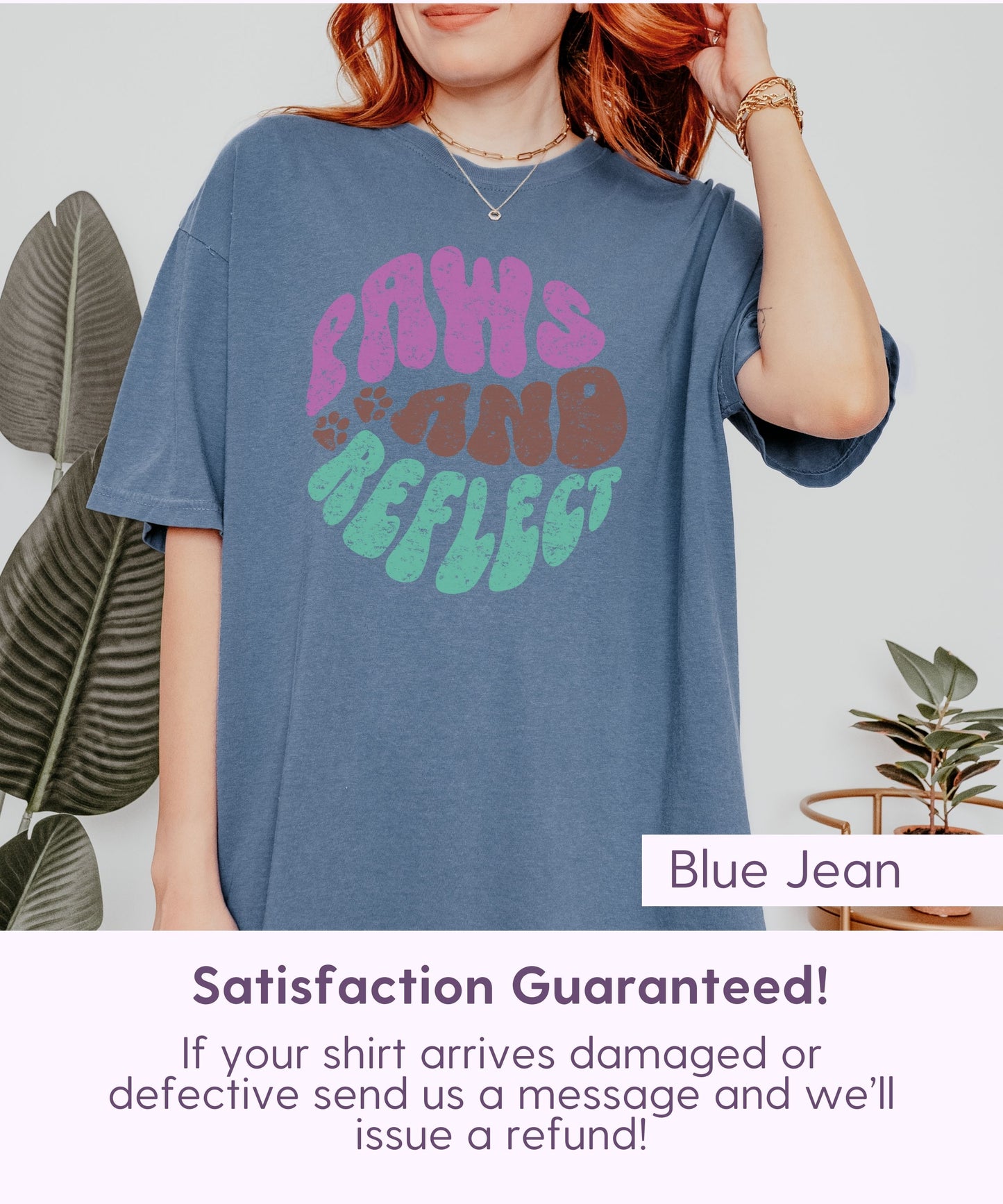 Paws and Reflect - Dog Mom Shirt