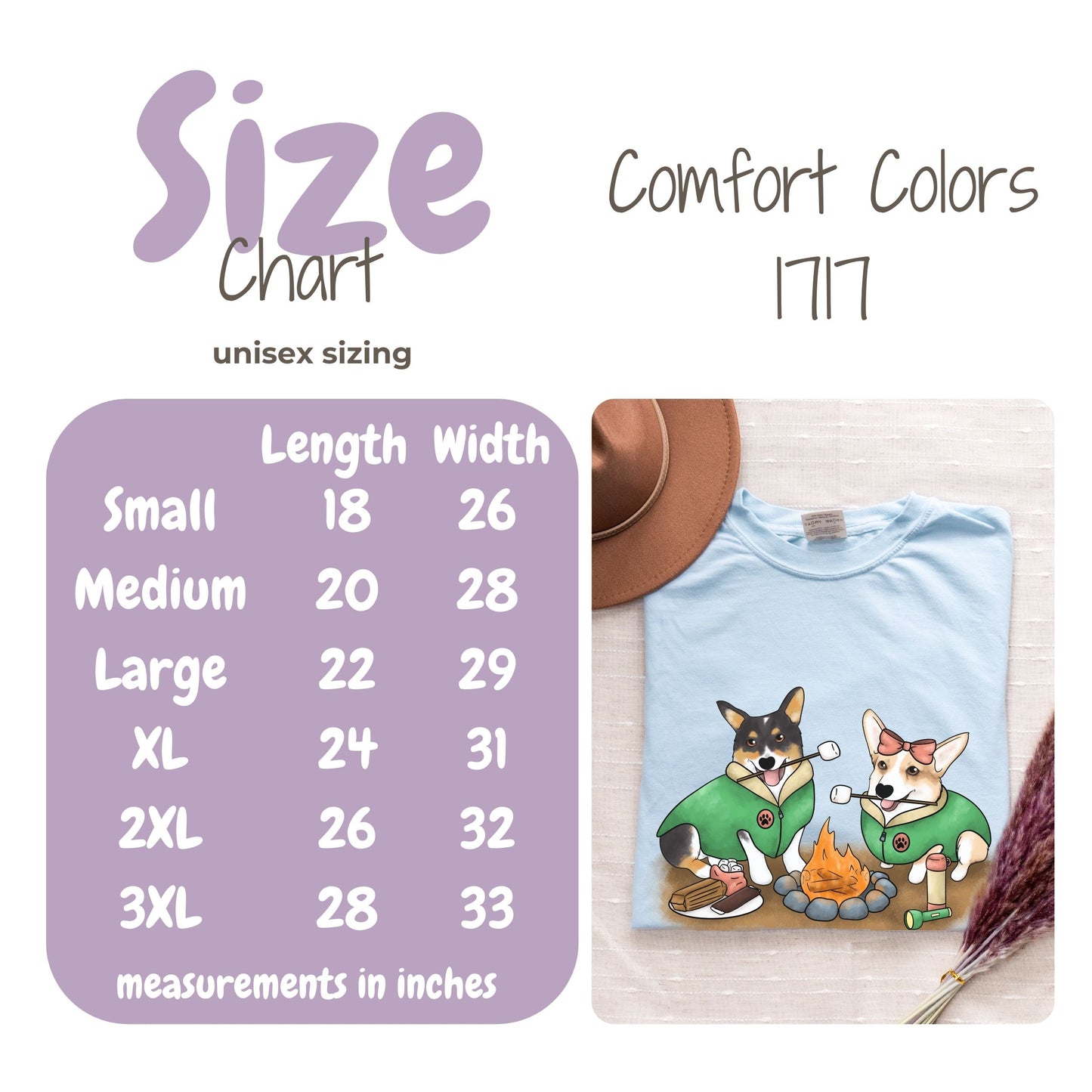 Camping Corgis Shirt for Dog Lovers