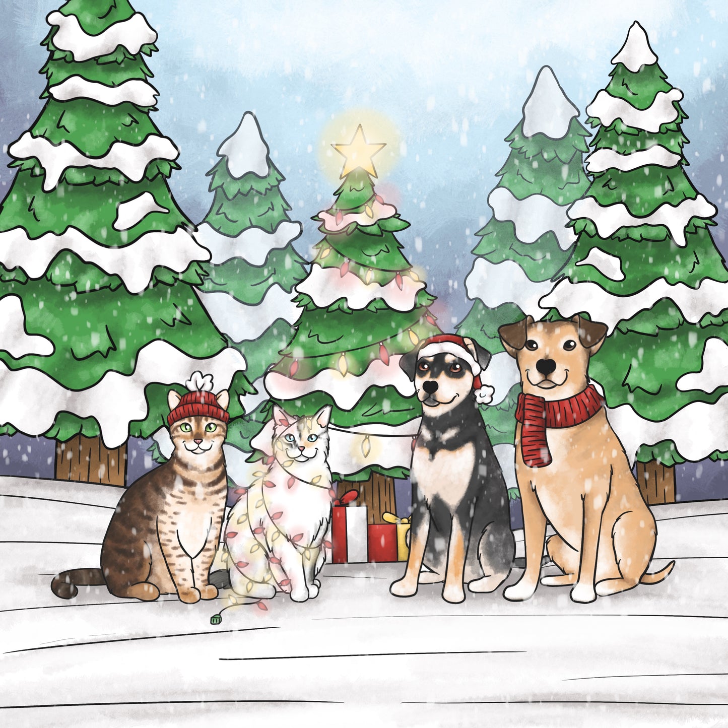 Christmas Detailed Illustration