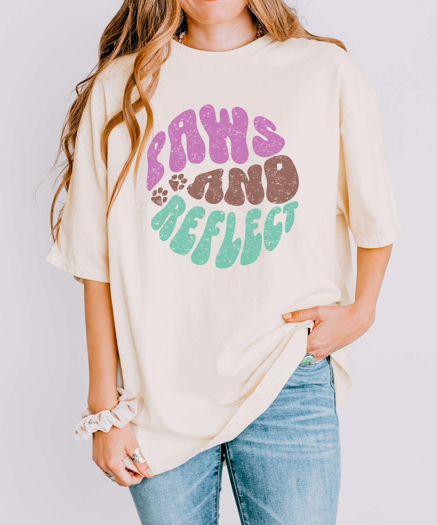 Paws and Reflect - Dog Mom Shirt