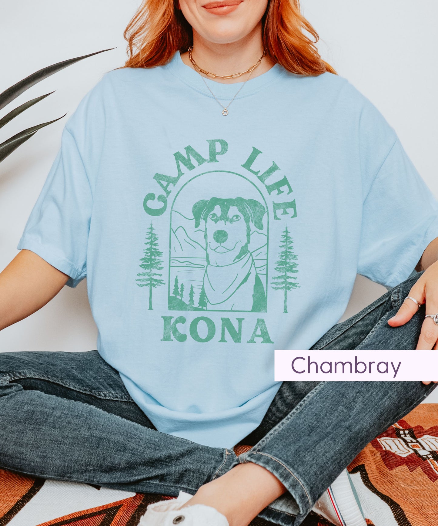 Camp/Lake Life Custom Portrait TShirt