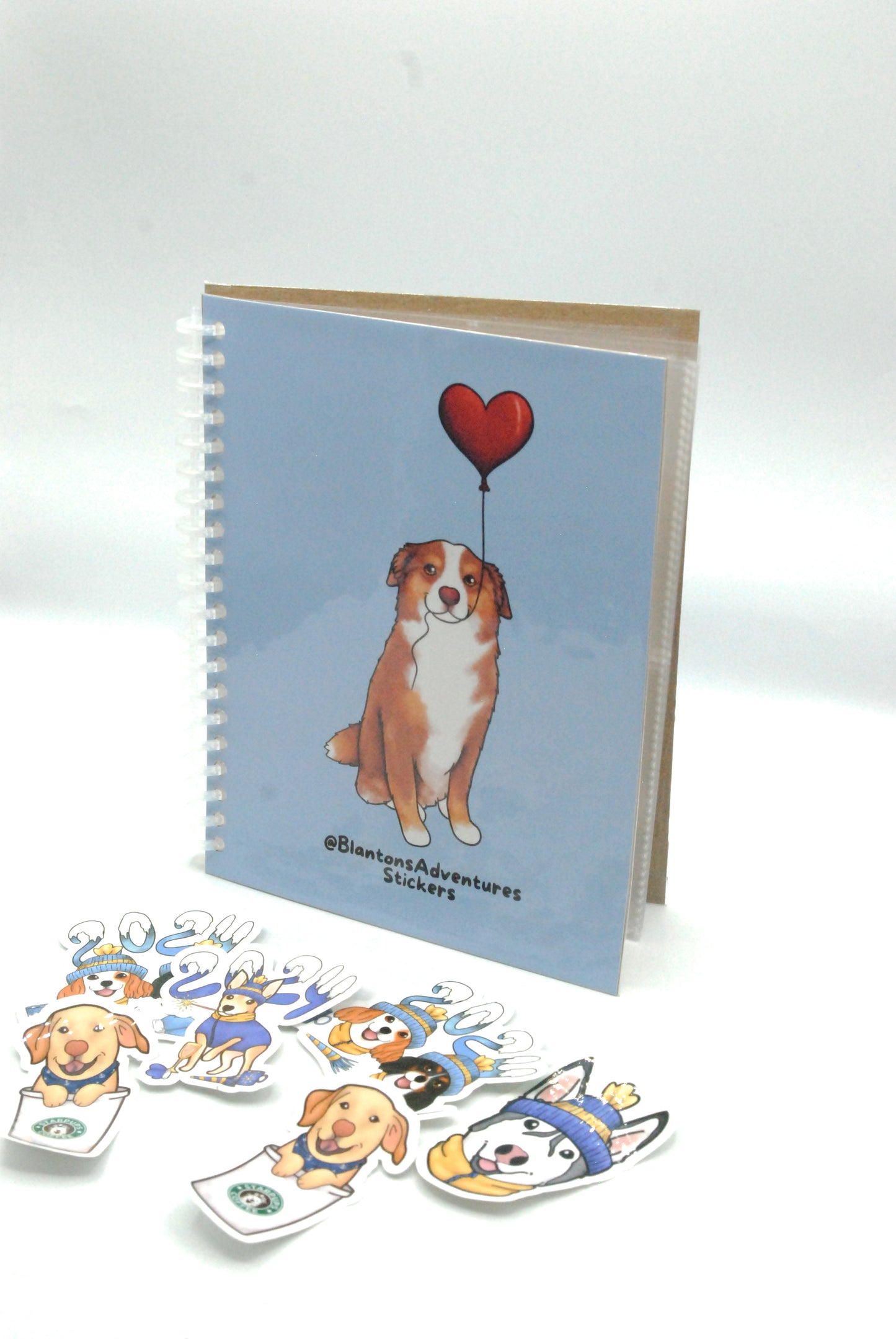 Pet Portrait Sticker Book