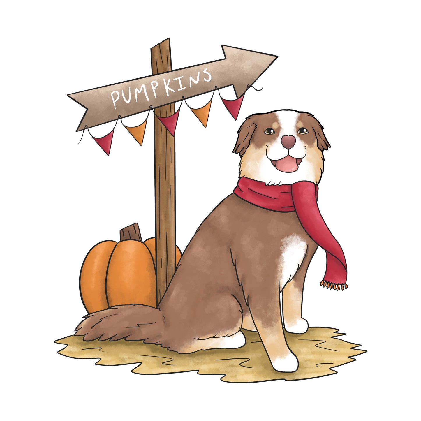 Pumpkin Sign - Pet Portraits