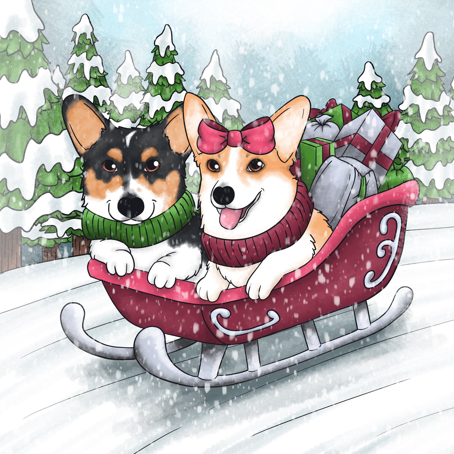 Christmas Detailed Illustration