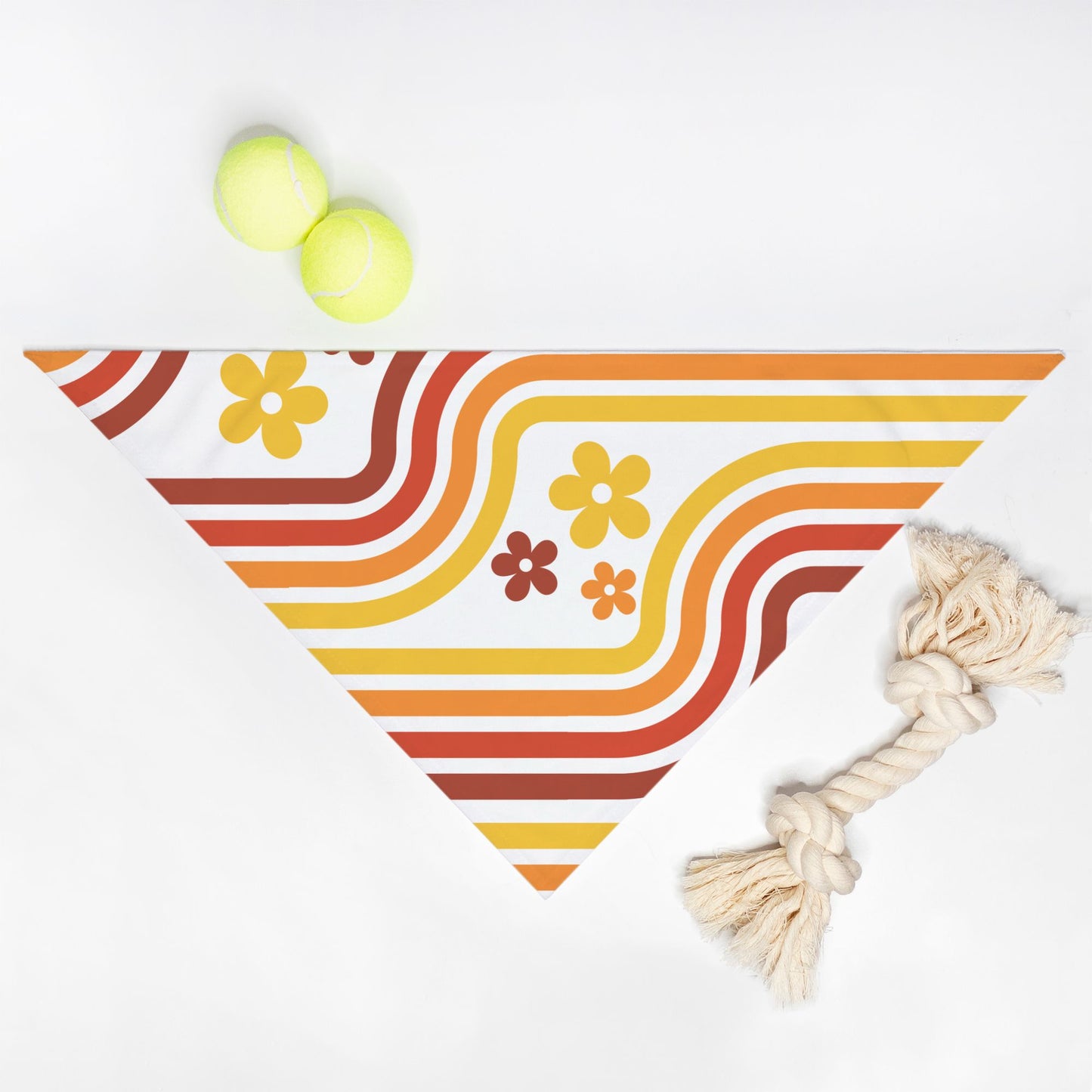 Large Groovy Pet Bandana (Tie On)