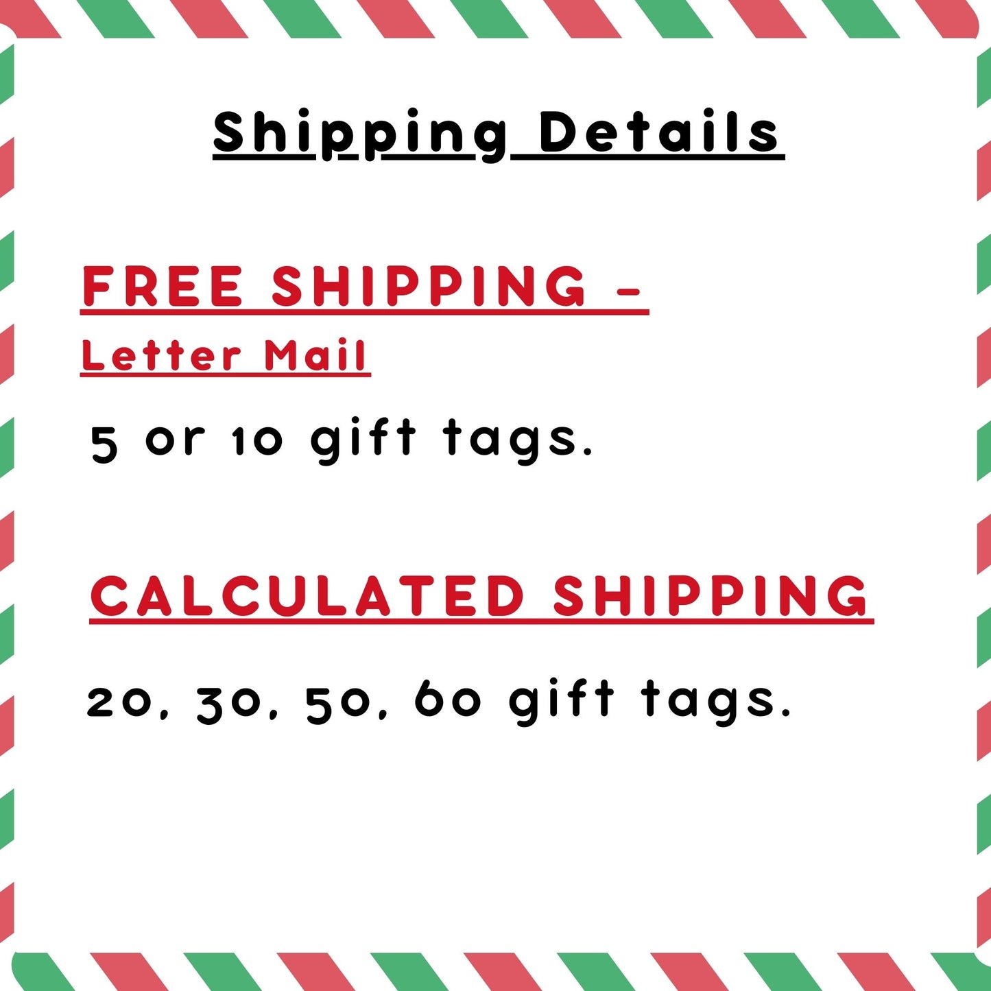 BULK - Gift Tags