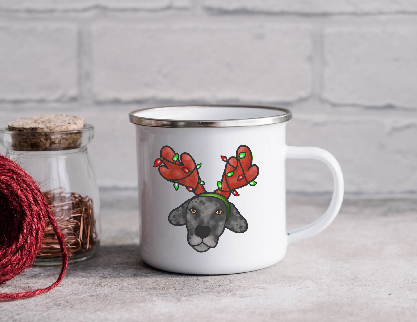 Christmas Enamel Mug