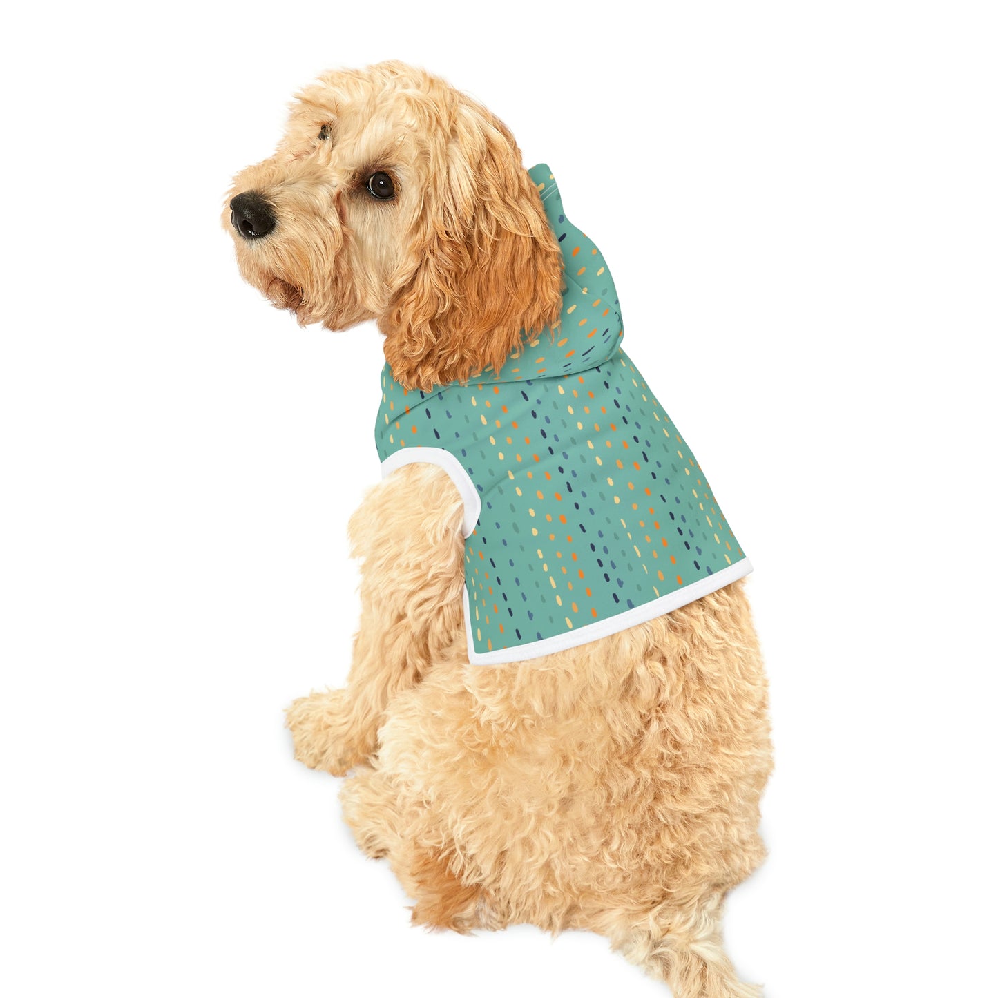 Color Dots - Dog Hoodie