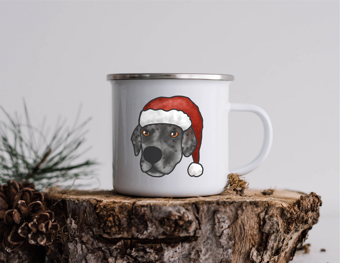 Christmas Enamel Mug