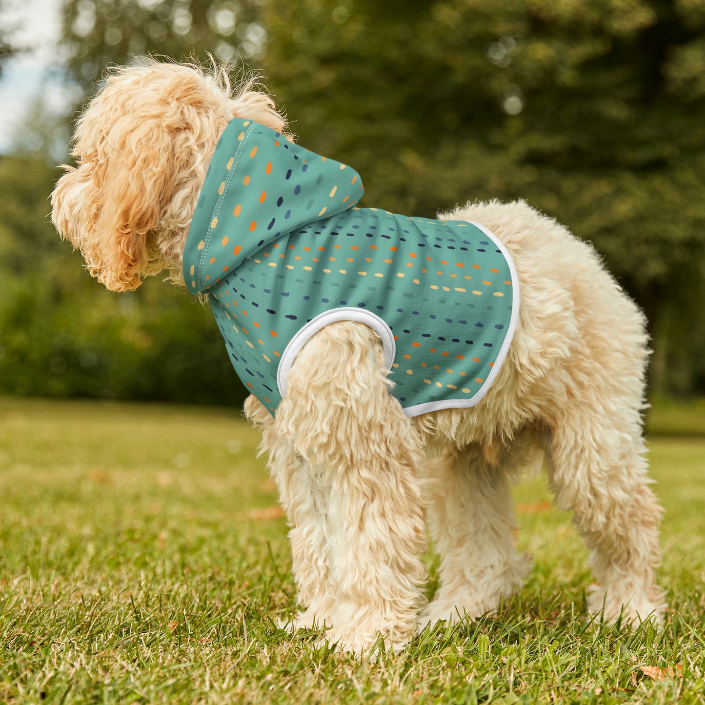 Color Dots - Dog Hoodie