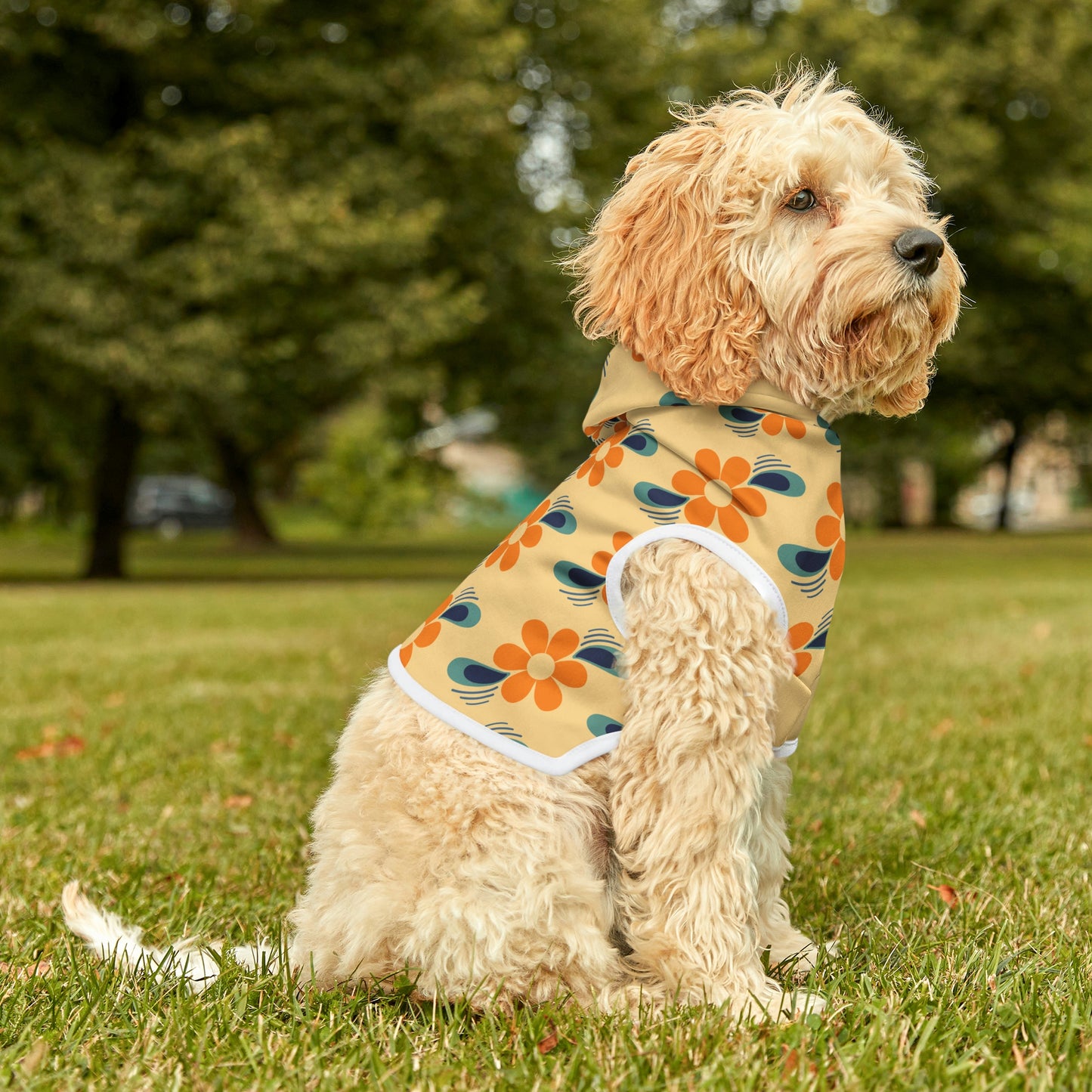 Flower Power - Dog Hoodie