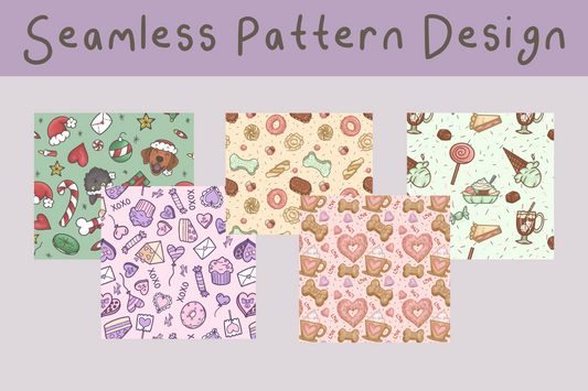 Custom Seamless Pattern - For fabric & more!