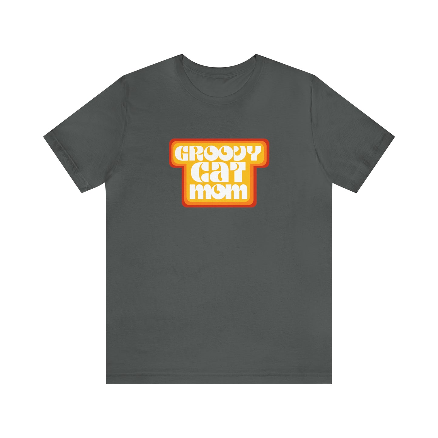 Groovy Cat Mom T-Shirt
